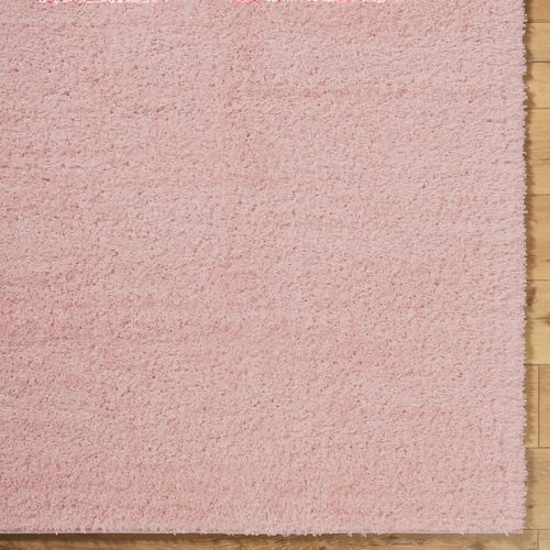 Tapis Shaggy Uni Rose Clair 200x275 Cm Soso
