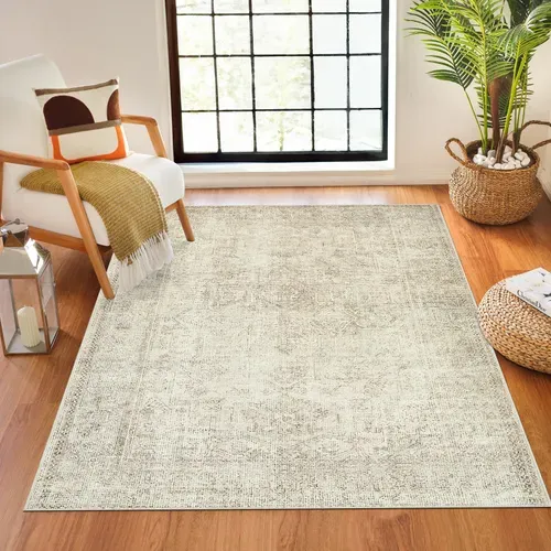 Becki Owens X Livabliss Tapis Vintage Vert Sauge/crème 200x275 Cm Margot