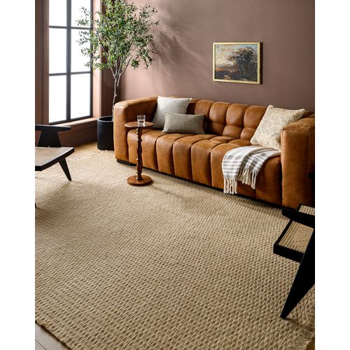 Becki Owens X Livabliss Tapis Bohème En Jute Marron Clair 160x213 Cm Tomi