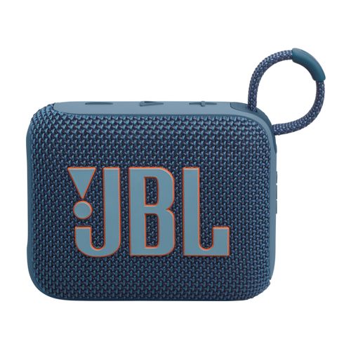 Enceinte Nomade JBL GO4 Bleu vue de face