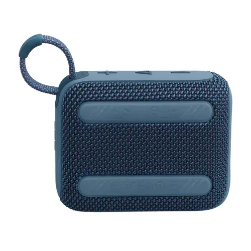 Enceinte Nomade JBL GO4 Bleu vue de derrière