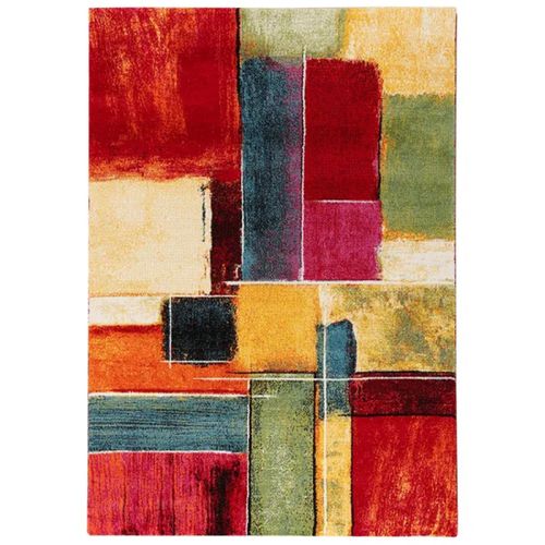 Tapis De Salon Spate En Polypropylène - Multicolore - 133x190 Cm