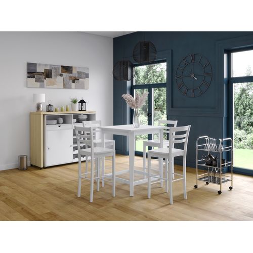 Chariot 3 tablettes NEO Chromé