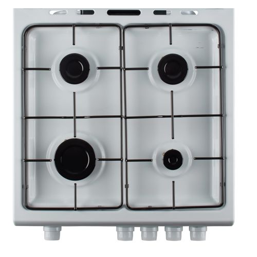 Cuisinière gaz AYA ACGS50B/1 4 foyers Blanc