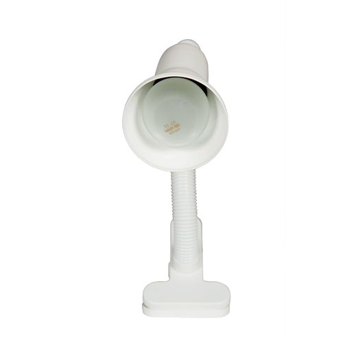 Lampe de bureau ALPHA 2 Blanc vue de face
