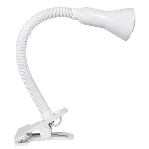 Lampe de bureau ALPHA 2 Blanc vue de profil