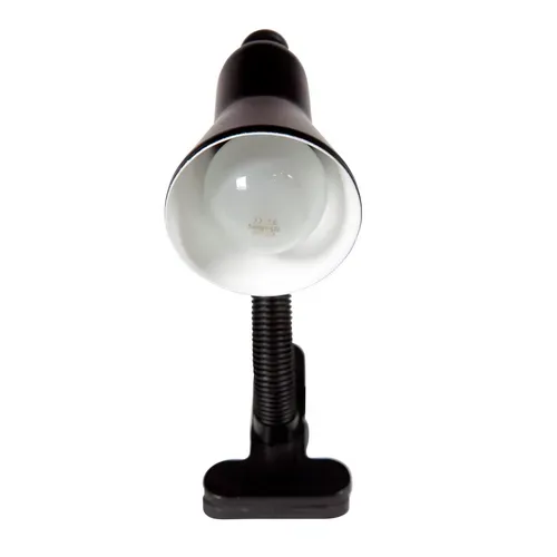 Lampe de bureau ALPHA 2 Noir vue de face