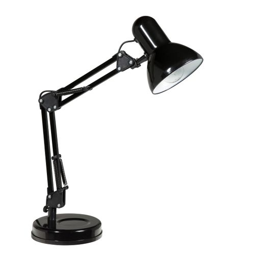 Lampe de bureau ARCHI 2 Noir vue 3/4