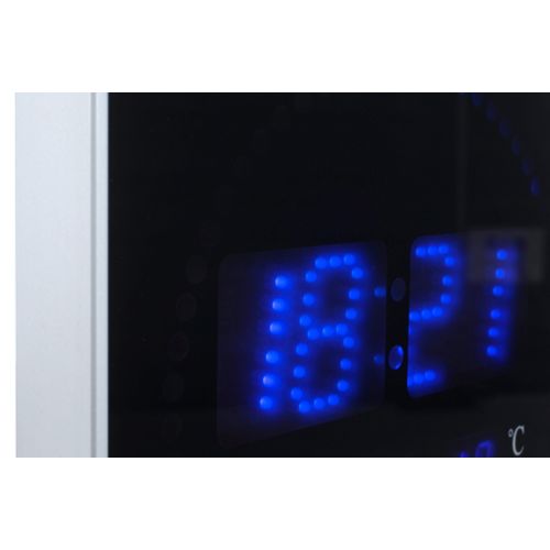 Horloge LED DIGITALE Bleu vue détaillée