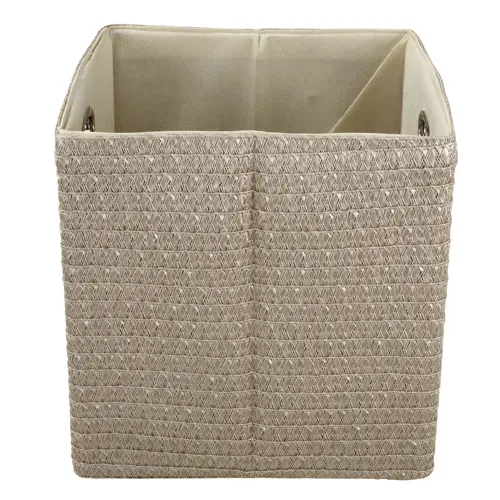Panier pliable COCOONS Beige vue de profil