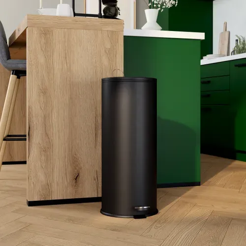 Poubelle 27L FJORD Noir