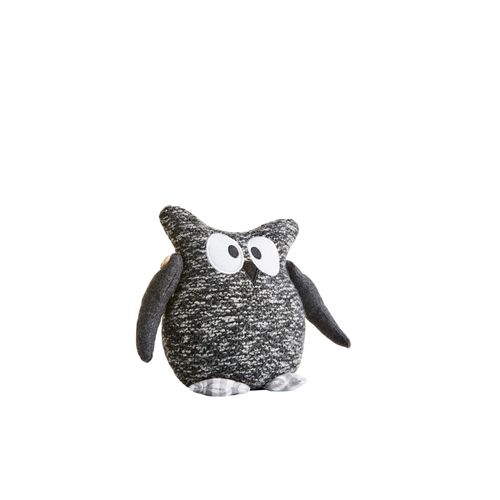 Bloc porte HIBOU Noir / Blanc vue 3/4