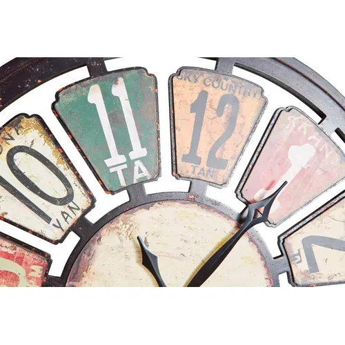 Horloge D.80 cm ATHENA Multicolor