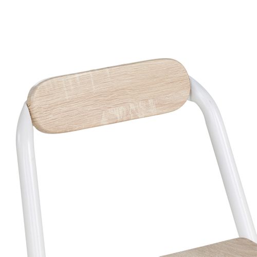 Chaise de bar pliante LINO Naturel