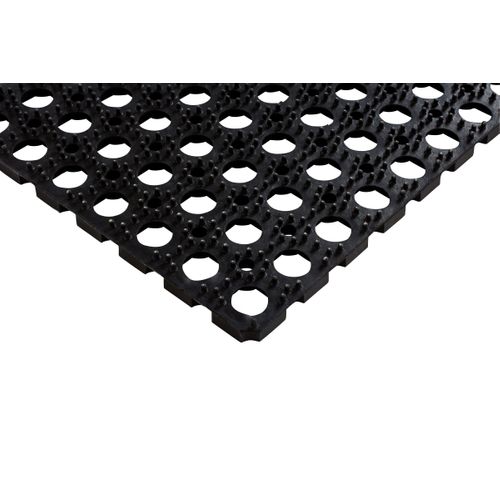 Paillasson 40x60 RUBBER Noir