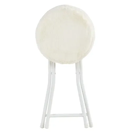 Tabouret pliant SIBERIE Blanc vue accessoires