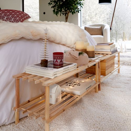 Range chaussures bois HARRY Naturel