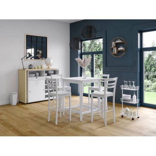 Desserte 3 paniers FILOU Blanc