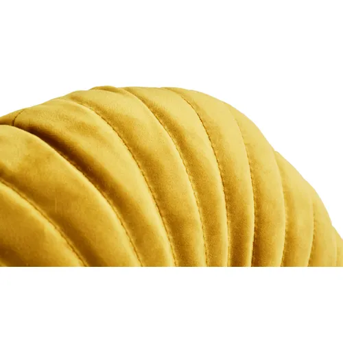 Coussin D.40 cm TEDDY Moutarde