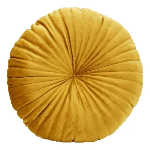 Coussin D.40 cm TEDDY Moutarde