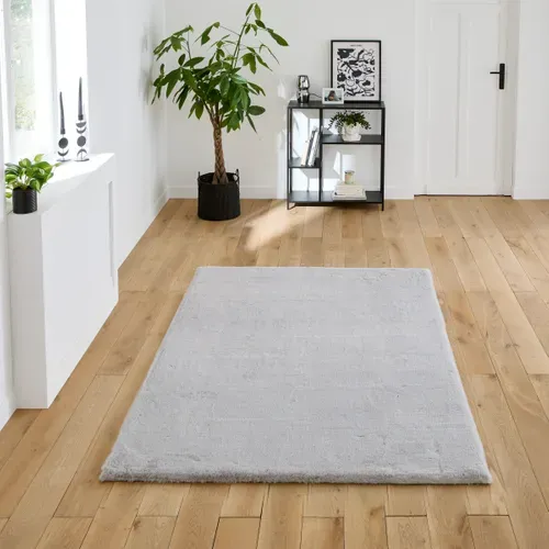 Tapis 150x200 cm JACOB Gris vue d'ambiance 1