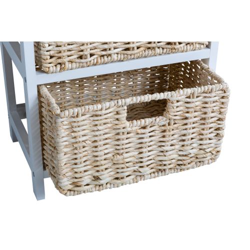 Chevet 2 tiroirs NATURA KD 2 Blanc