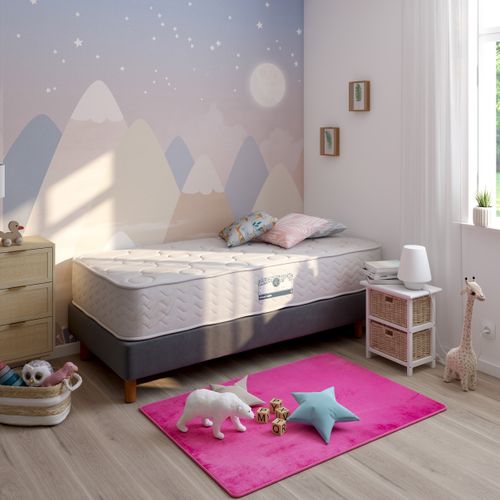 Chevet 2 tiroirs NATURA KD 2 Blanc