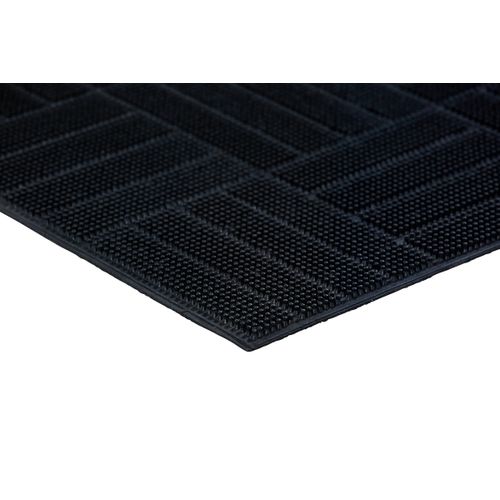 Paillasson caoutchouc 40x60 FIRST Noir