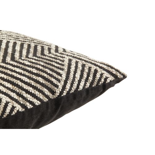 Coussin 30x50 cm BOHO Noir vue détaillée