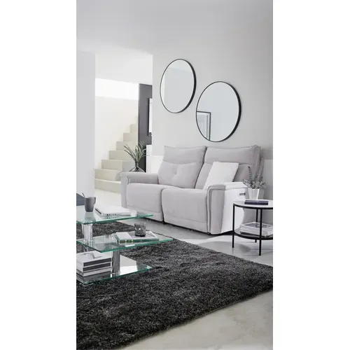 Pouf H. 32 cm OSCAR Noir