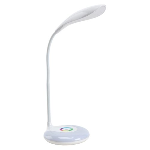 Lampe de bureau MILA Blanc vue 3/4