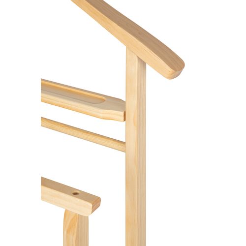 Valet BERGEN naturel vue détaillée