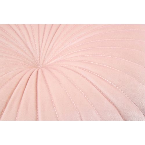Coussin ø 40 cm TEDDY Rose vue détaillée