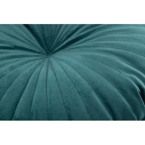 Coussin ø 40 cm TEDDY Bleu canard vue détaillée