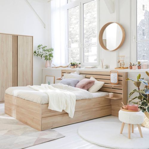 Tapis rond Ø 120 cm JACOB blanc