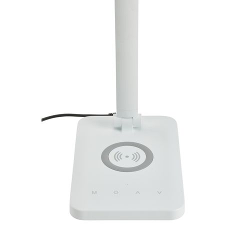 Lampe de bureau LED H. 45 cm LOIS Blanc mat vue accessoires