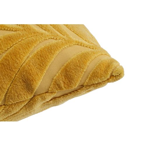Coussin 40x40 cm FAN Jaune vue détaillée