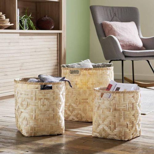 Panier petit modèle MONG naturel vue d'ambiance 1
