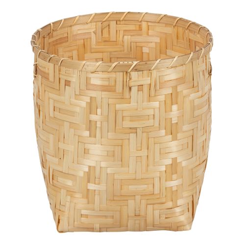 Panier petit modèle MONG naturel vue de face