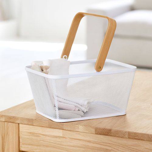 Panier LOKI blanc vue d'ambiance 1