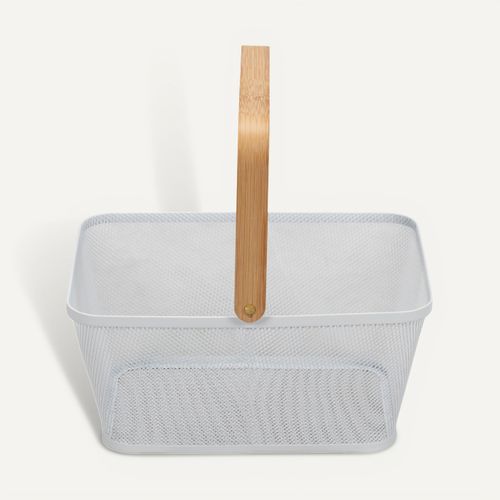 Panier LOKI blanc vue de face