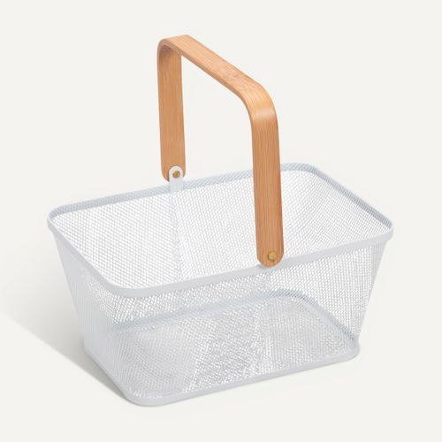 Panier LOKI blanc vue 3/4