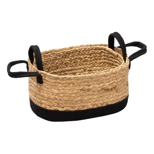 Paniers set de 2 JORIS natuel/noir vue accessoires