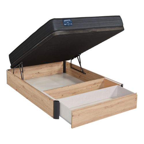 Matelas ressorts 140x190 cm avec mémoire de forme GAIA ép.23 cm