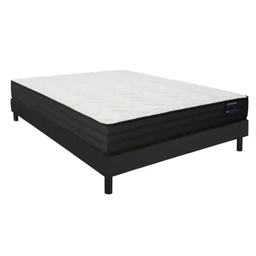 Matelas ressorts 160x200 cm avec mémoire de forme GAIA ép.23 cm