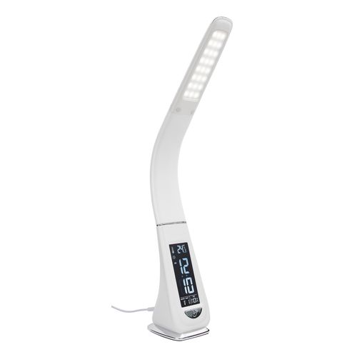 Lampe de bureau à cadran WALLY blanc