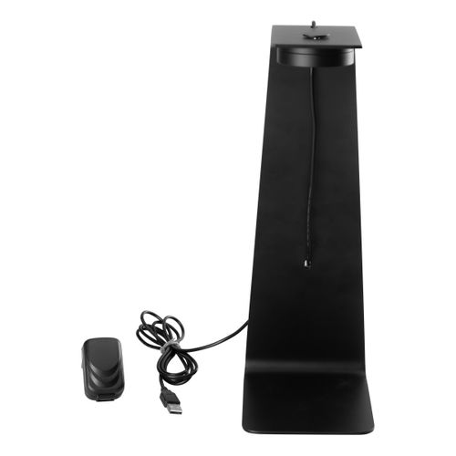lampe de bureau LED H.36,6 cm JACKSON noir vue accessoires