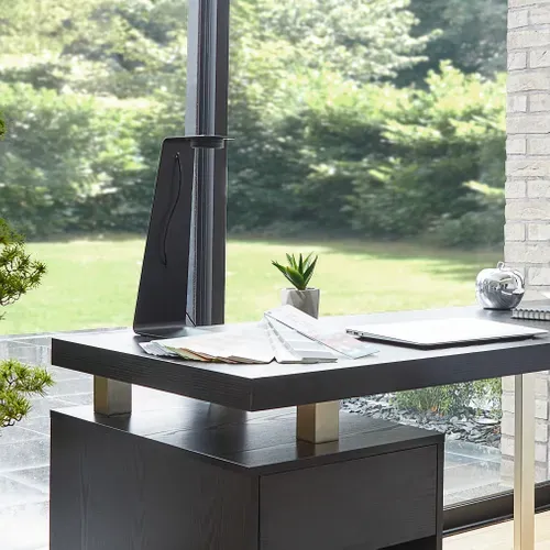 lampe de bureau LED H.36,6 cm JACKSON noir vue d'ambiance 1