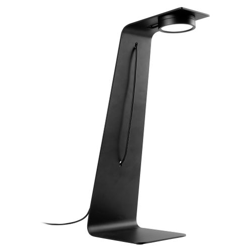 lampe de bureau LED H.36,6 cm JACKSON noir vue 3/4