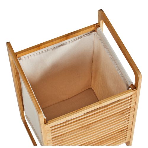 Panière à linge NAGOYA Bambou